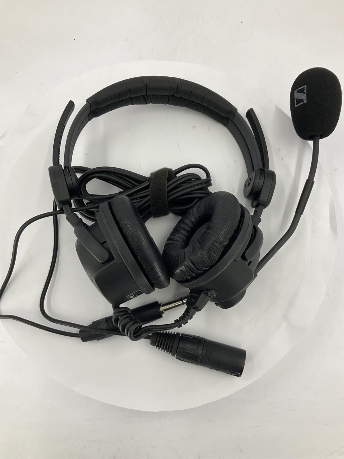 Sennheiser HMD 26-II-100 Broadcast Headsets Dual Hear, XLR & 1/4 Plug