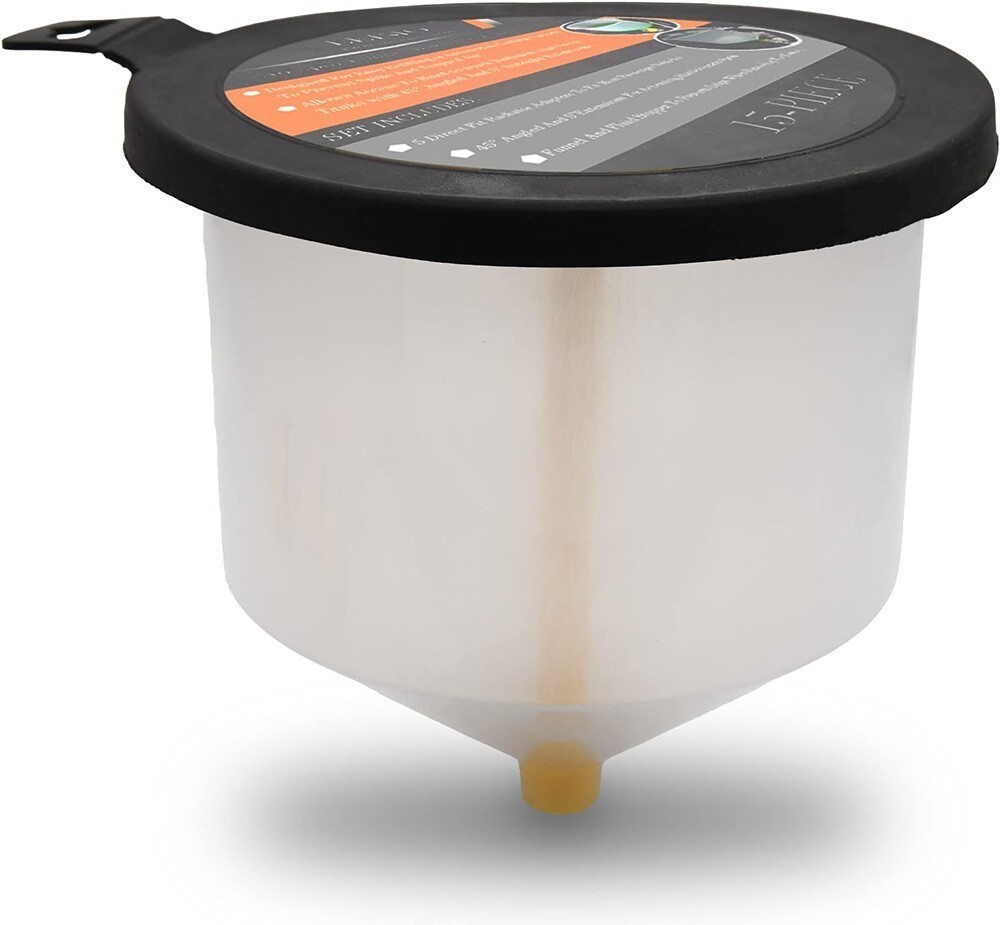 Spill Proof Radiator Coolant Filling Funnel Kit 15-pcs Cooling System fill kit