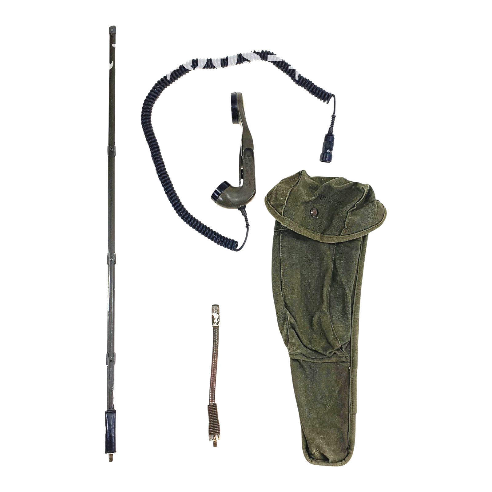 US Army PRC-77 RT-841 Military Radio Set Manpack Antenna Frame Handset Bag PRC25