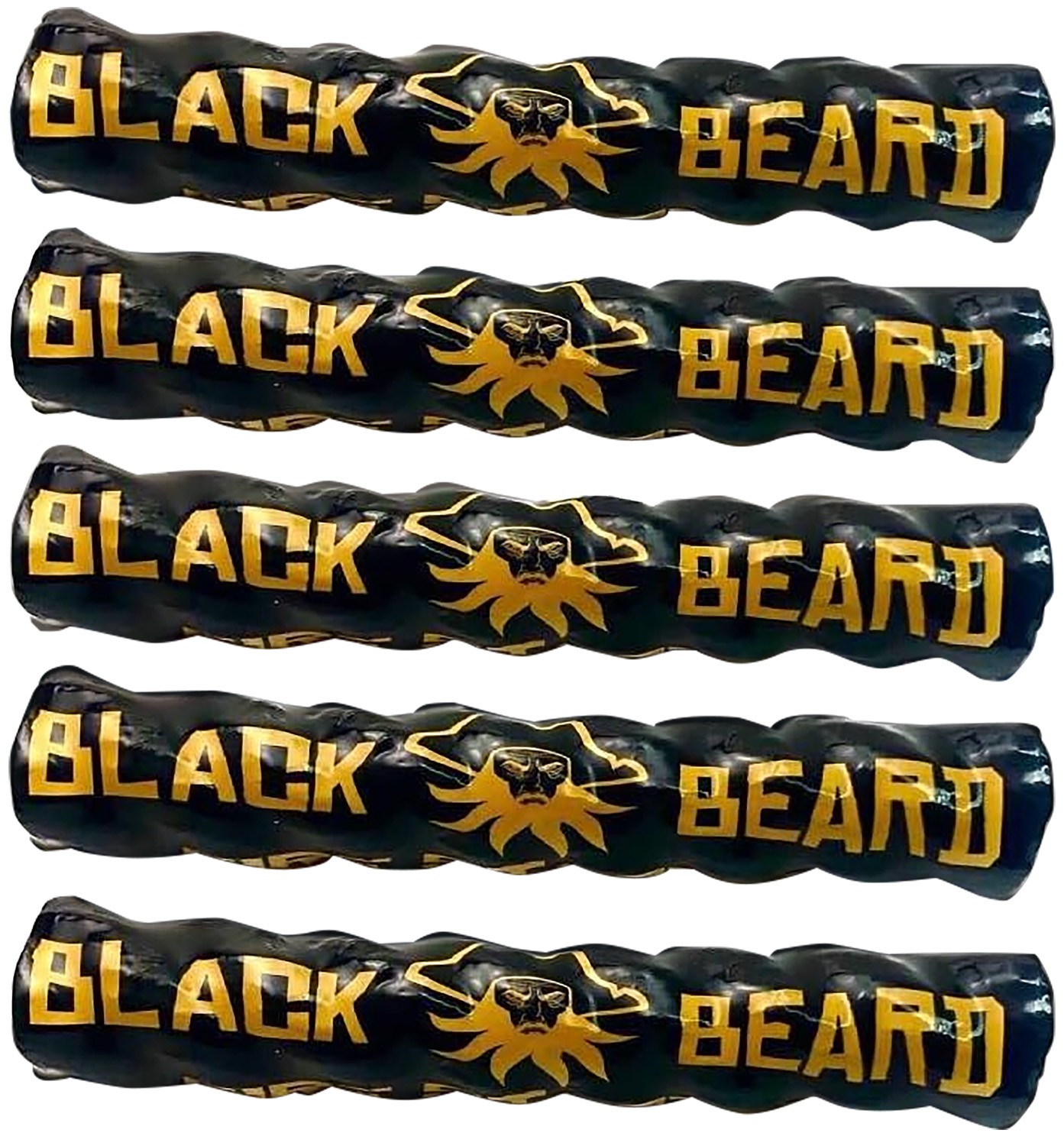 Black Beard Fire Starters 5PACK Fire Rope Black 5 Pack 50+ fires each