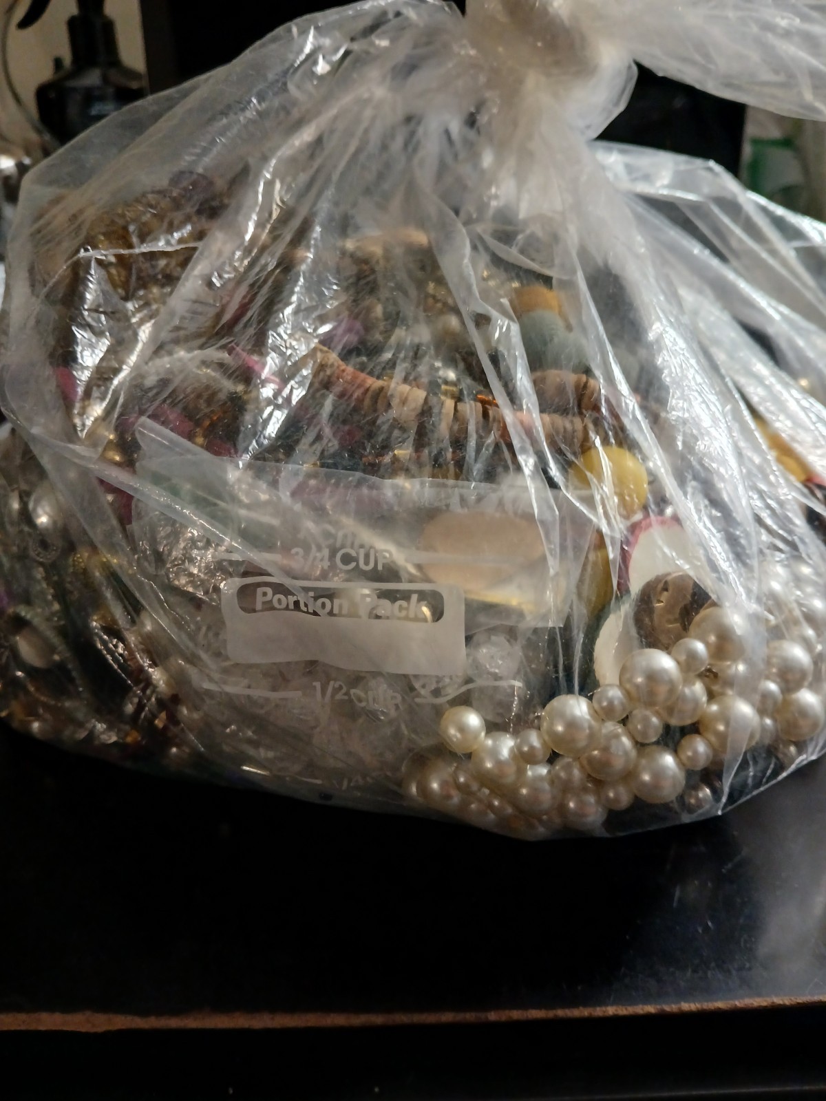 Almost 8 Lbs. Jewelry Grabbag Some Wearable Some Tangled All Great For Crafting