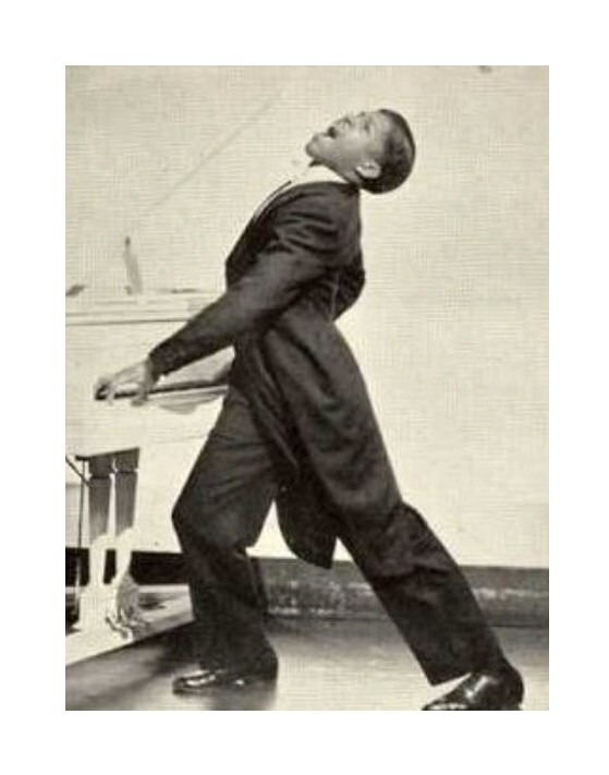 Scarce Chicago Black R&B Scene Flyer FORREST SYKES Piano Bar O Music 1947 Poster