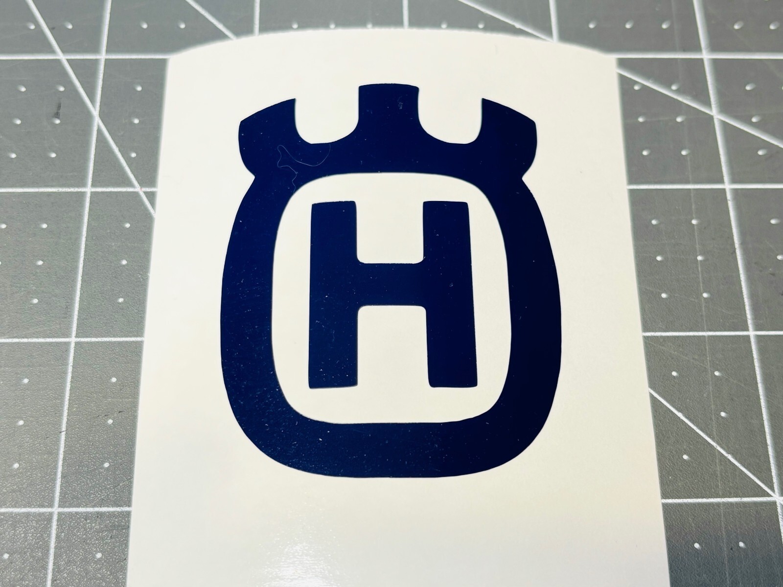 Husqvarna Vinyl Decal (NO TEXT) Many Sizes & Colors - FREE Ship Buy 2 Get 1 FREE