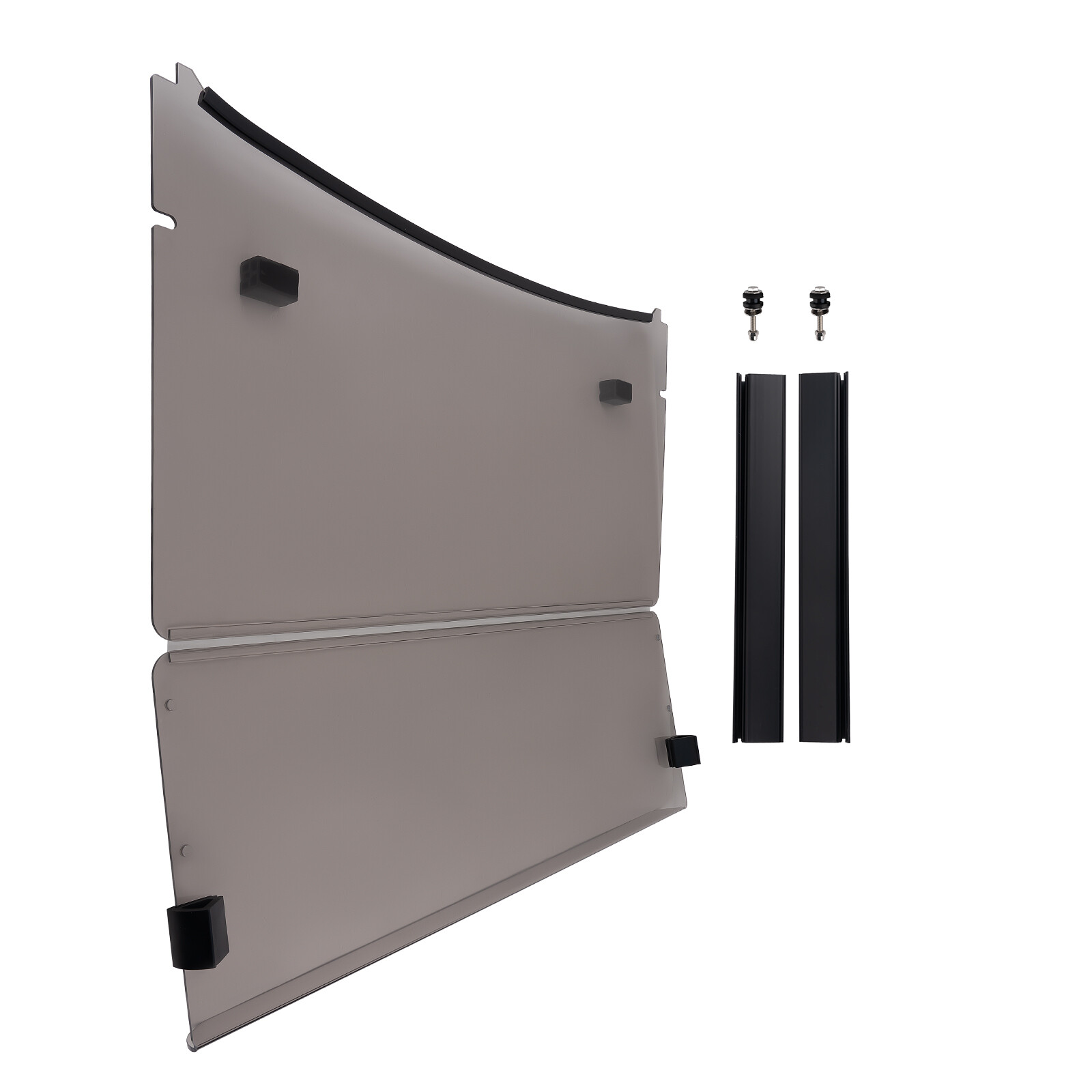 Golf Cart Fold Windshield Windscreen Tinted For Yamaha Drive 2 2017+ w/ Gasket