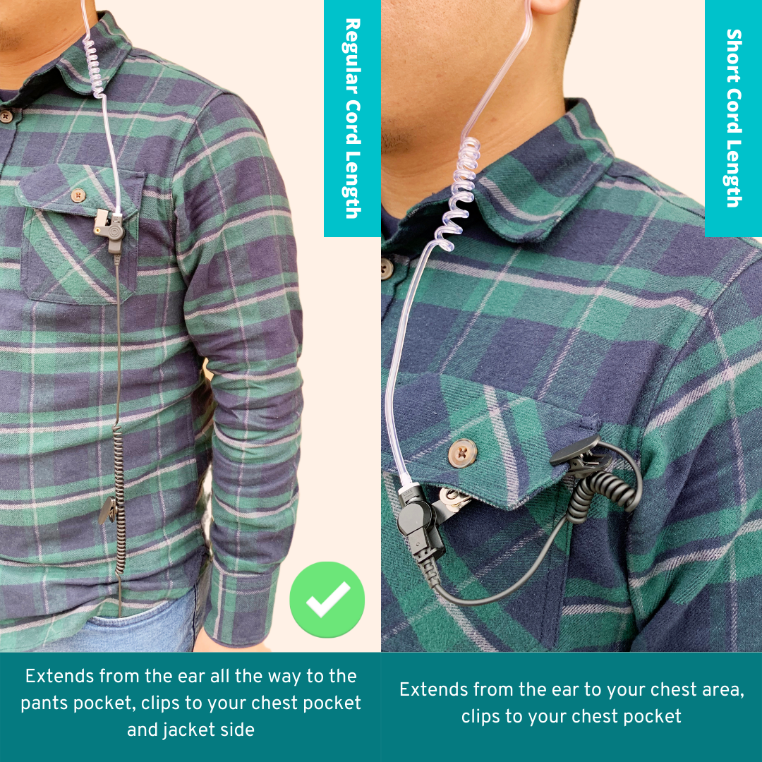 MaximalPower 3.5mm RECEIVER/LISTEN ONLY Headset Earpiece for 2-Way Radios 617-1N