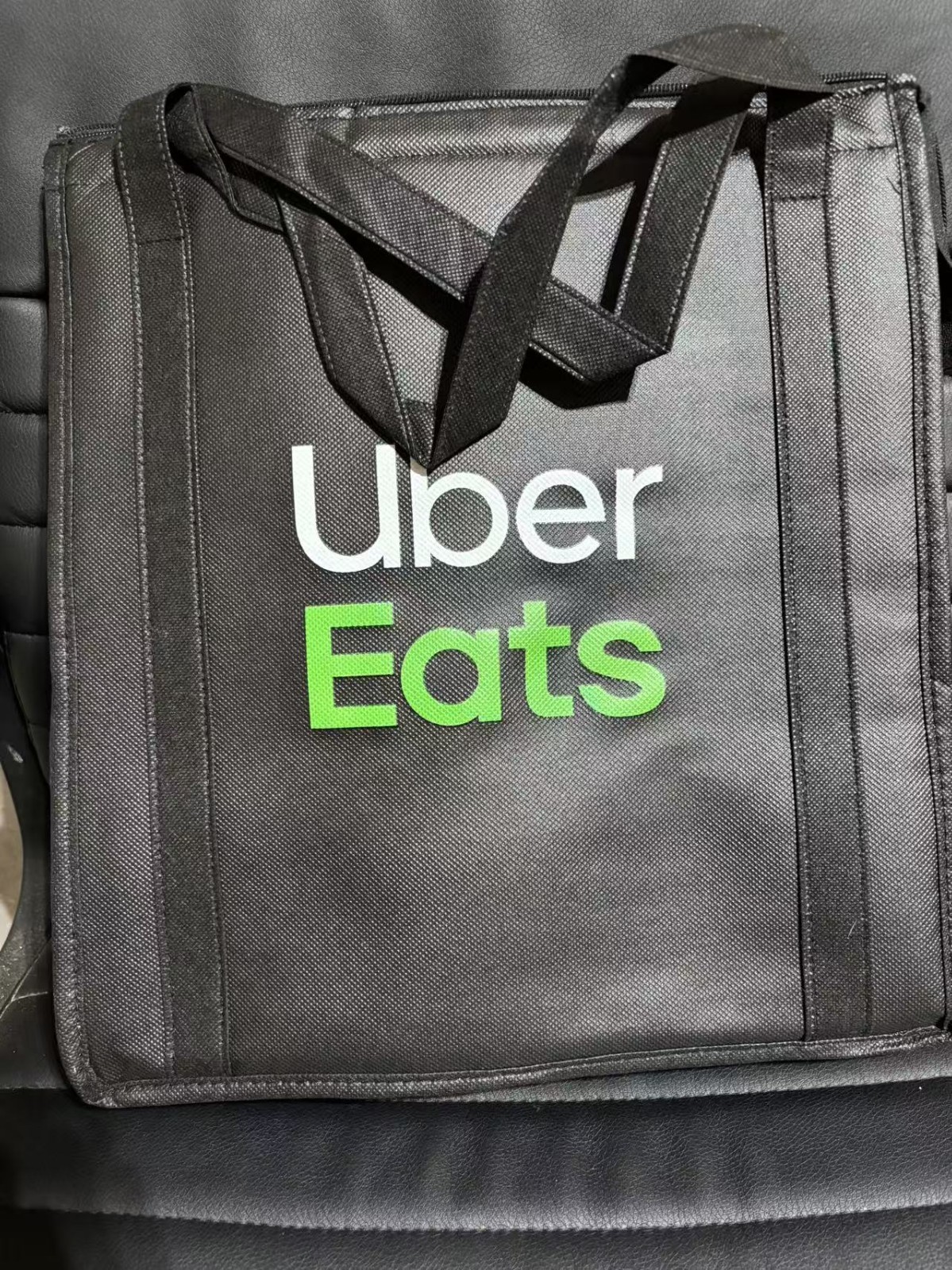 Insulated Uber Eats Delivery Bag – 34x22x38cm | Thermal Food Carrier with Handle