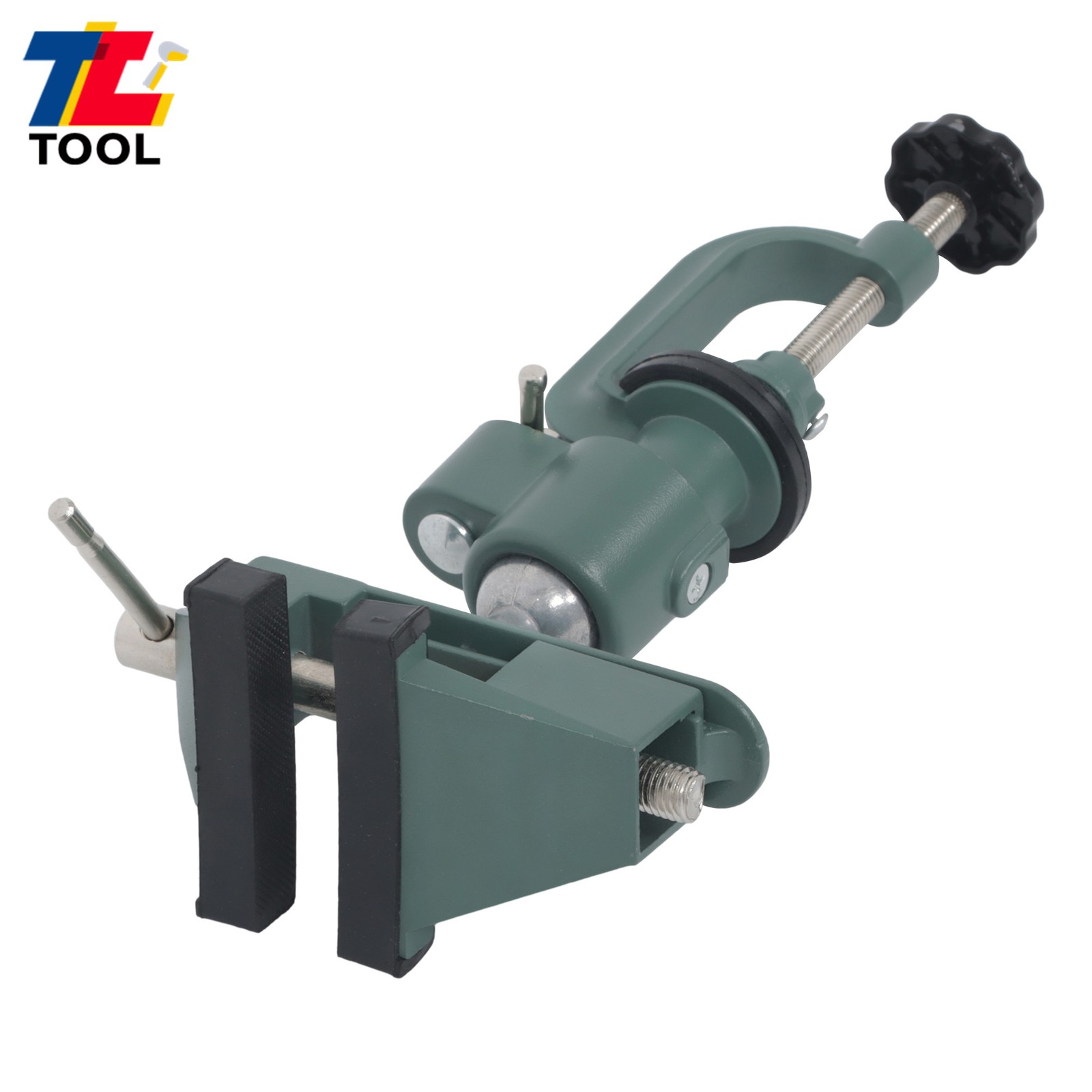 3" Table Bench Vise Work Bench Clamp 360° Swivel Rotating Hobby Crafts Universal