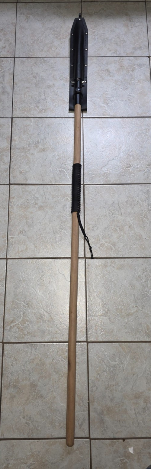 Condor Tool & Knife Asmat Dagger and Shaft Black Carbon Steel Spear