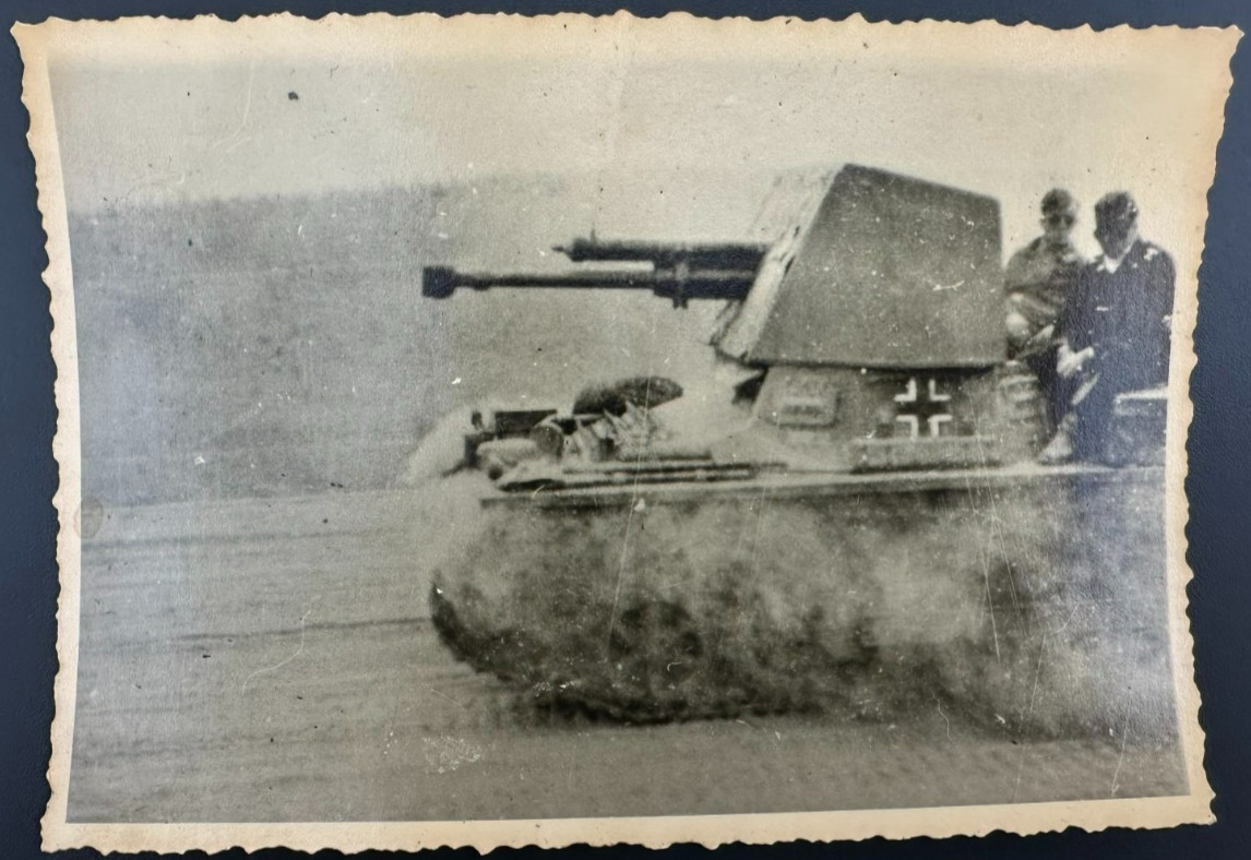 German WW II Photo Panzerkampfwagen I Panther Tank
