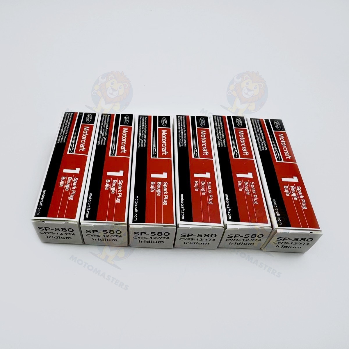 6PCS GENUINE DG549 Ignition Coil SP580 Spark Plug For Motorcraft Ford F150 3.5L