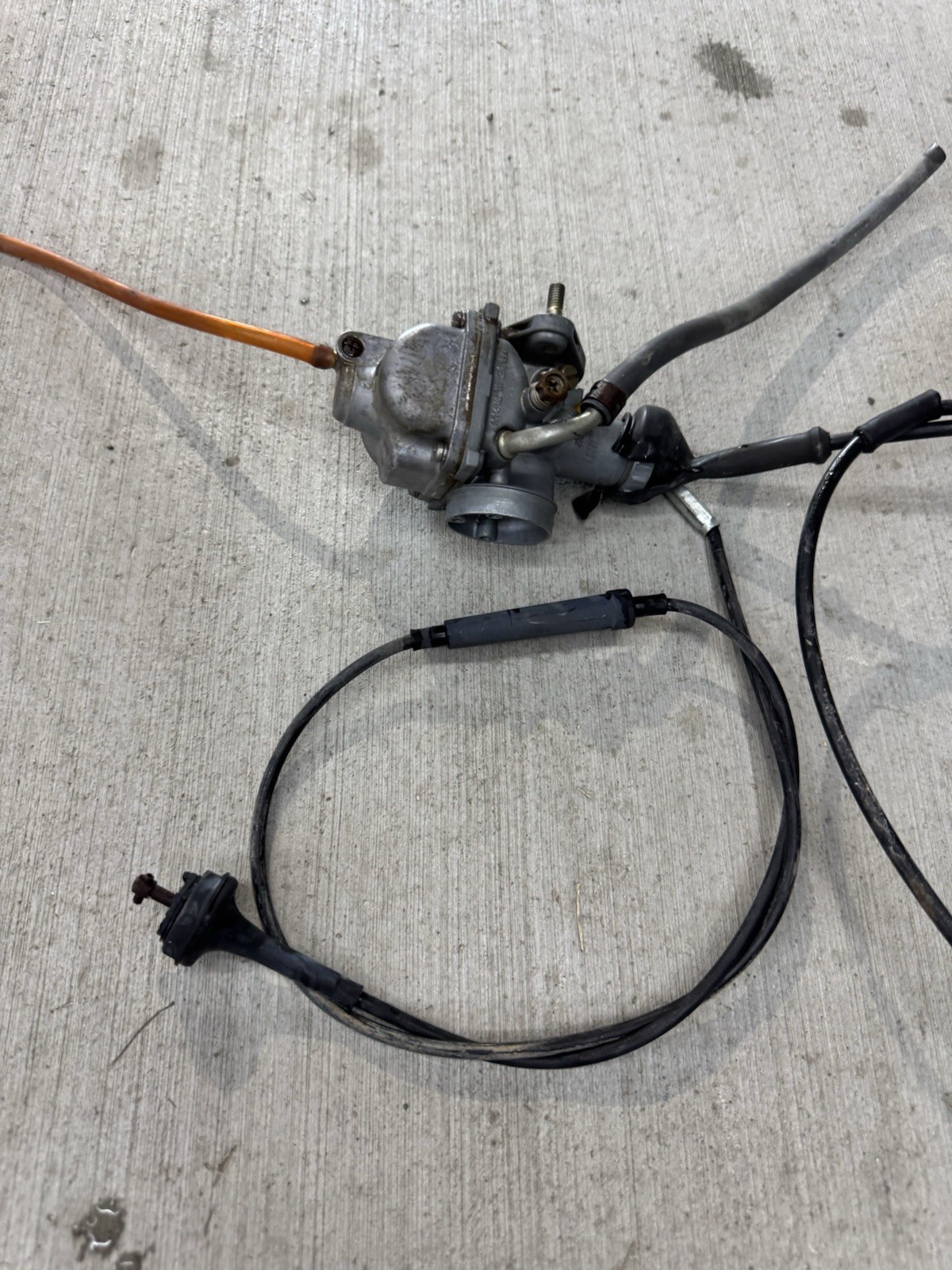 1985 Yamaha Tri Moto 200 Ytm200 Original Oem Carburetor Carb Assembly