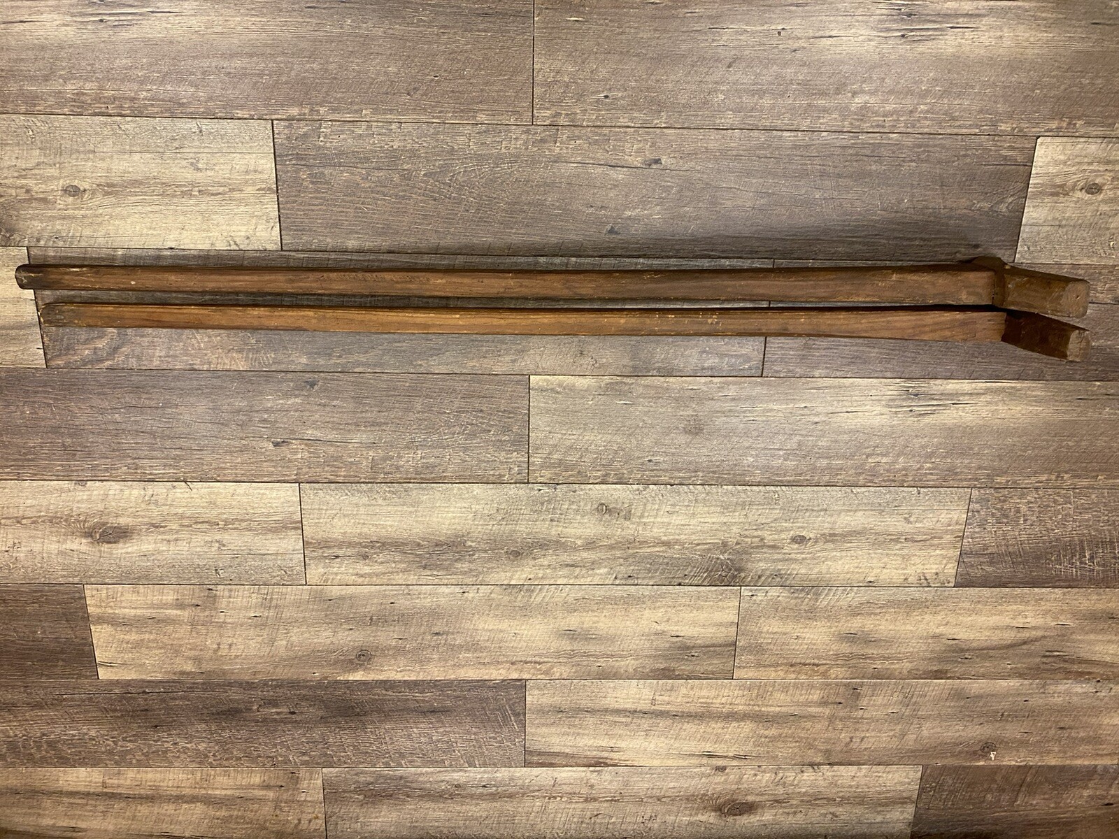 2Pair Antique 1800’s Wooden Handcrafted Medical Crutches Civil War Era Tiny Tim