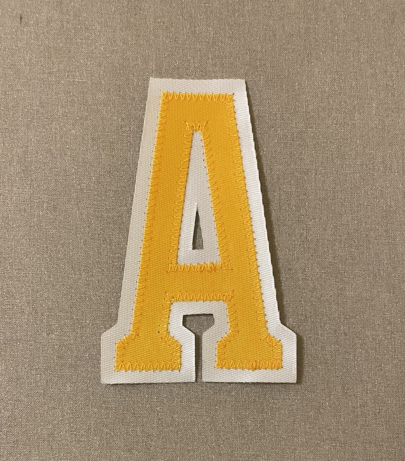 2017-23 Boston Bruins home or alternate black jersey Alternate Captain A Patch