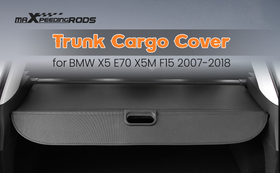 Cargo Cover Rear Trunk Luggage Security Shade For BMW X5 E70 Retractable