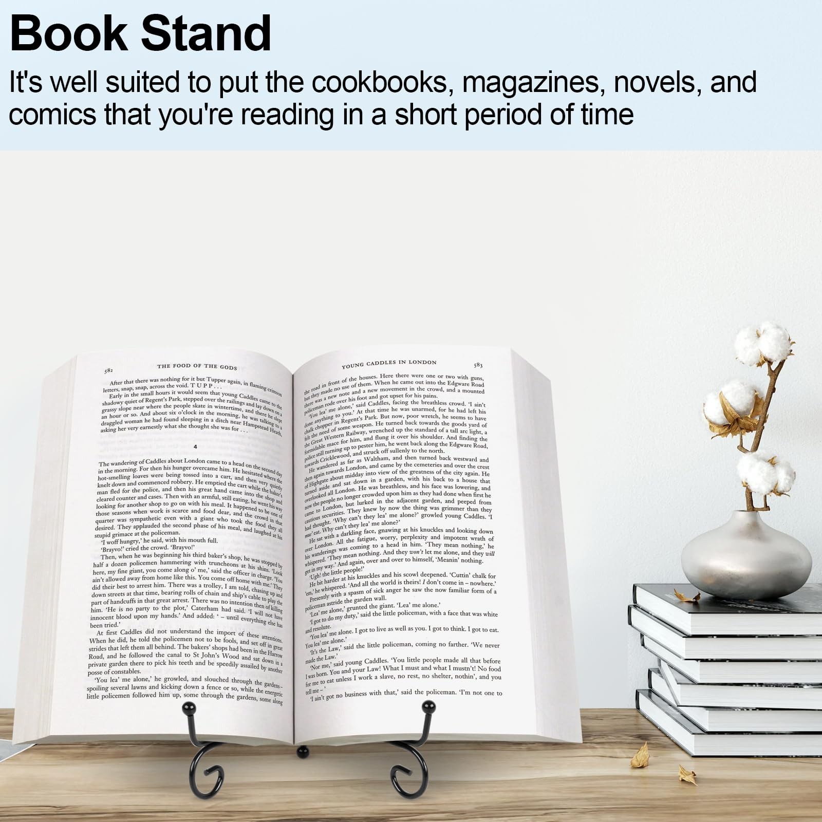 vivinin 4 Pack Plate Stands For Display,Plate Holder 6 '',Picture Frame Stand