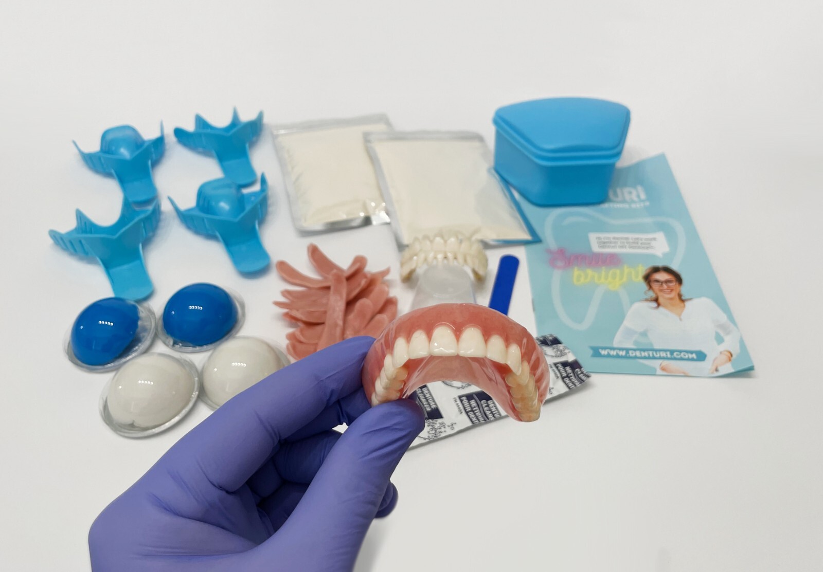 DIY FULL DENTURES for beginners (ONE SIZE FITS ALL) * FULL /PARTIAL*