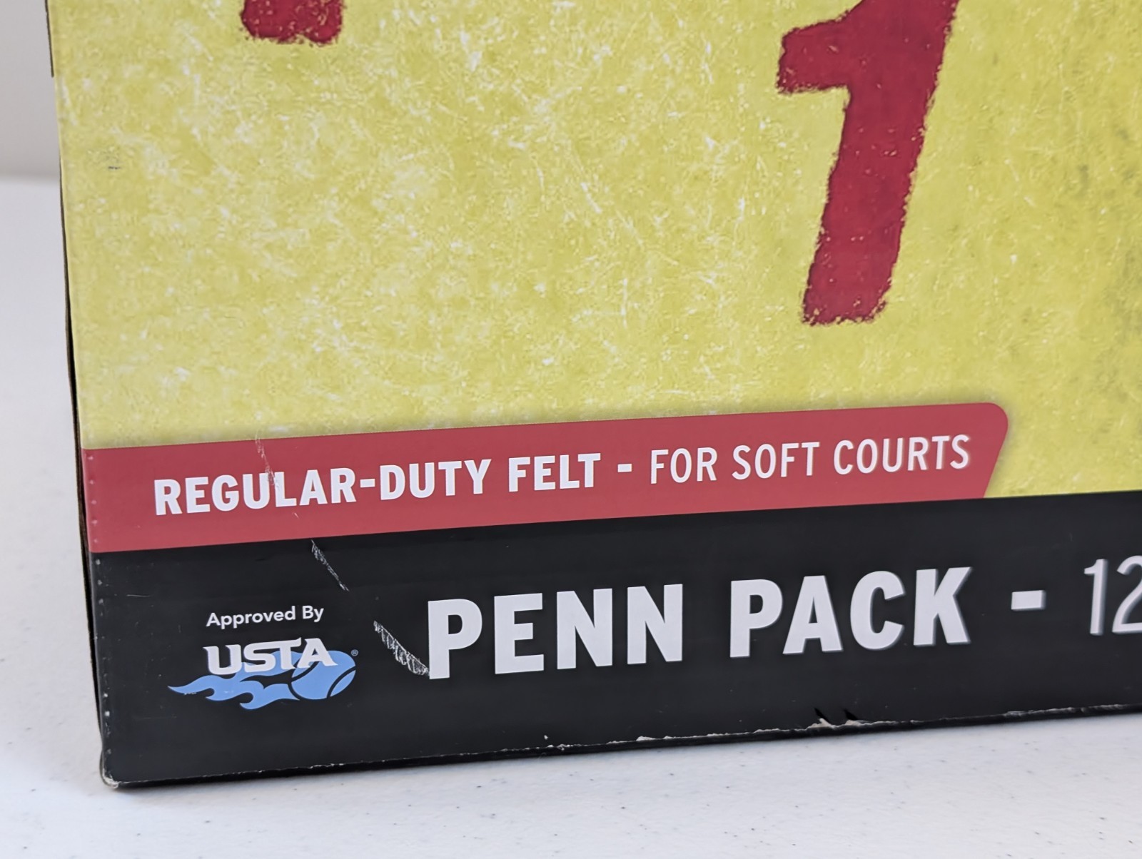 Penn Championship Regular Duty Felt Pressurized Tennis Balls 12 Cans / 36 Balls