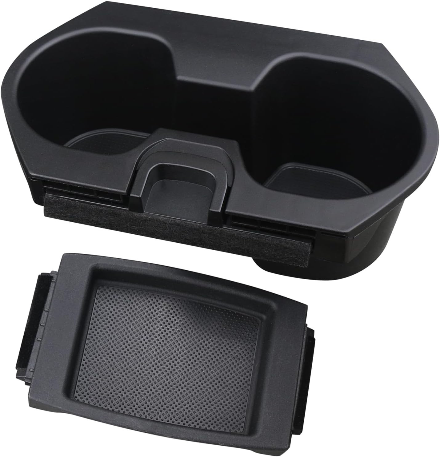 Civic Cup Holder Insert & Coin Holder Tray for Center Console Compatible with 10