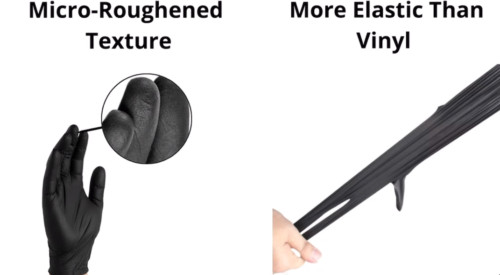 Nitrile Disposable Gloves Powder Latex Free 3, 5, 6, & 8 Mil