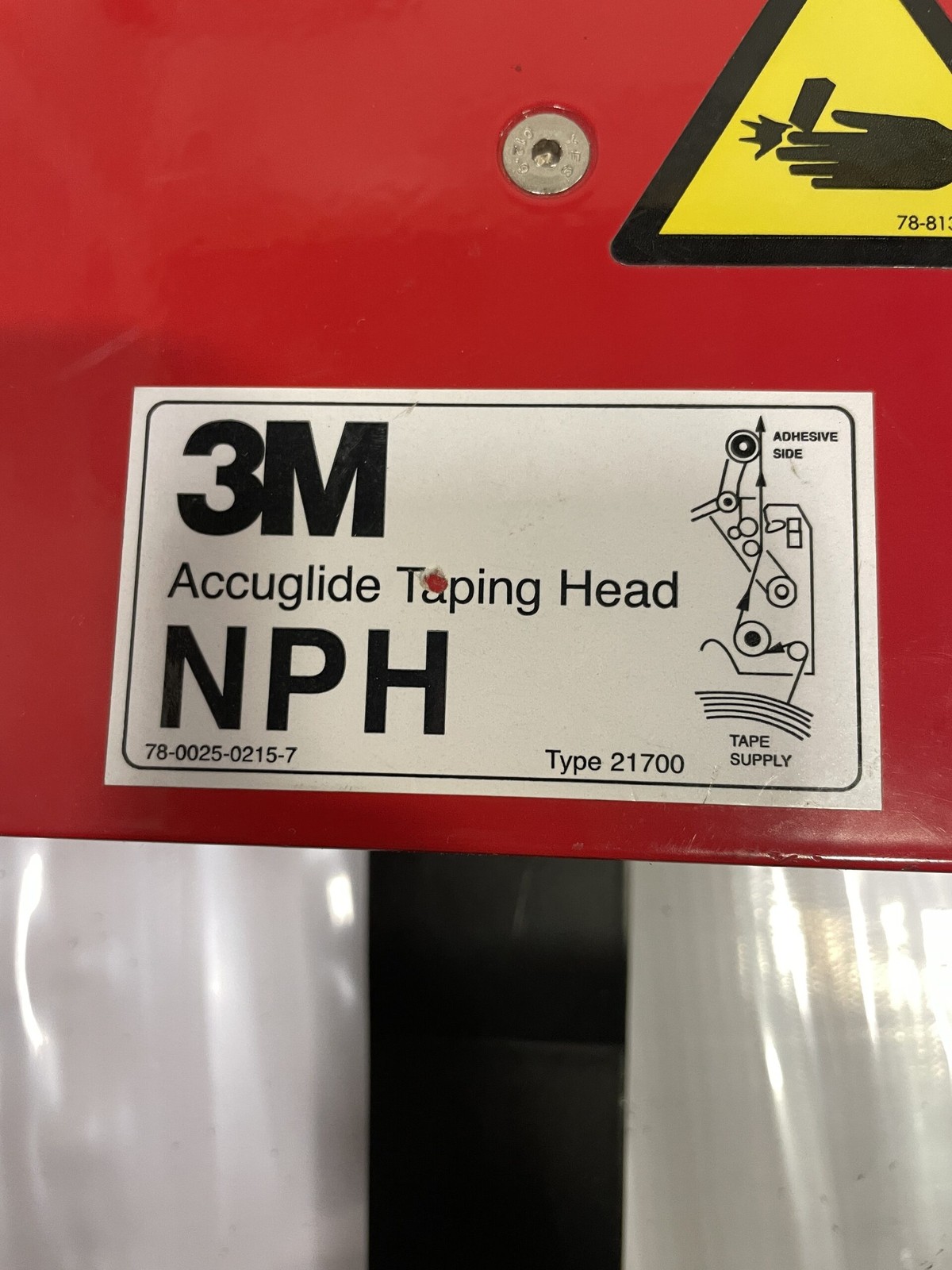 3M NPH Accuglide Type 21700 2" Upper/Lower Taping/Tape Head