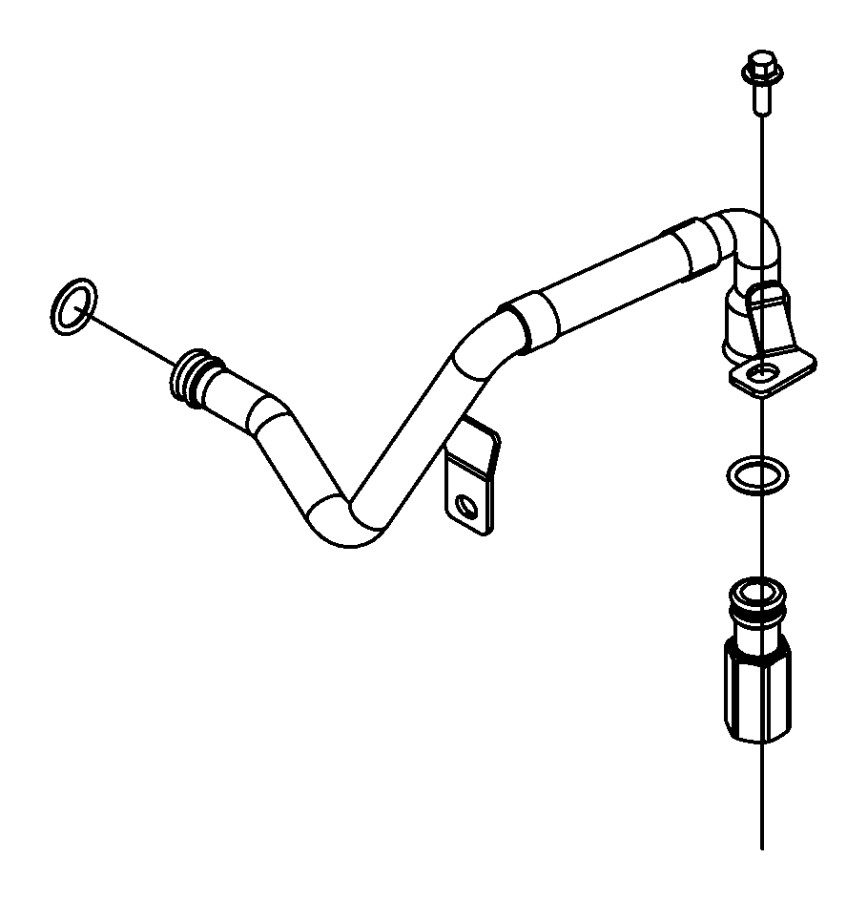 Genuine Factory Mopar Coolant Pipe O Ring Dodge Ram Jeep 68086261AA