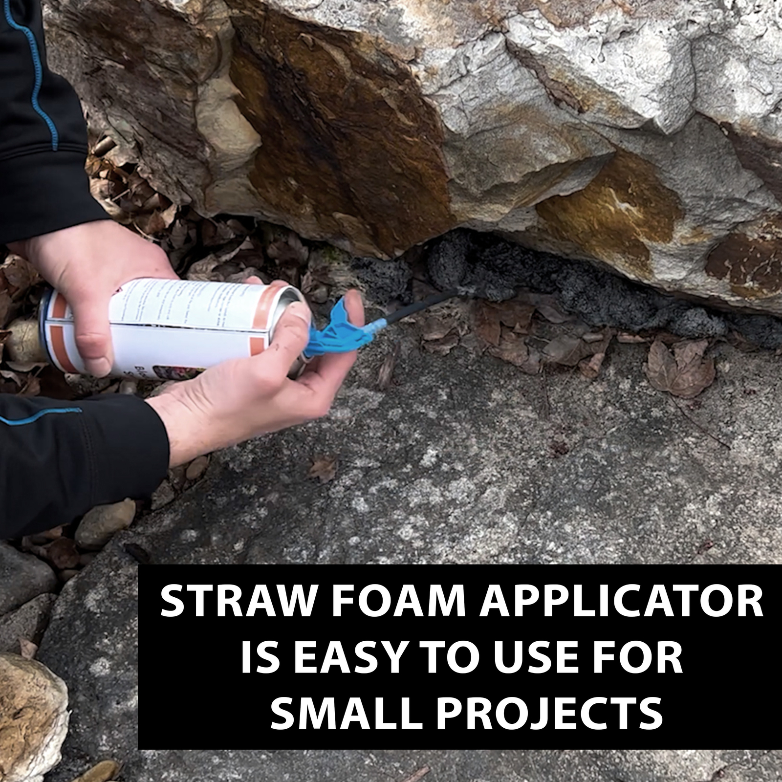 Waterfall Straw Foam - (1) 16oz Can - SF16