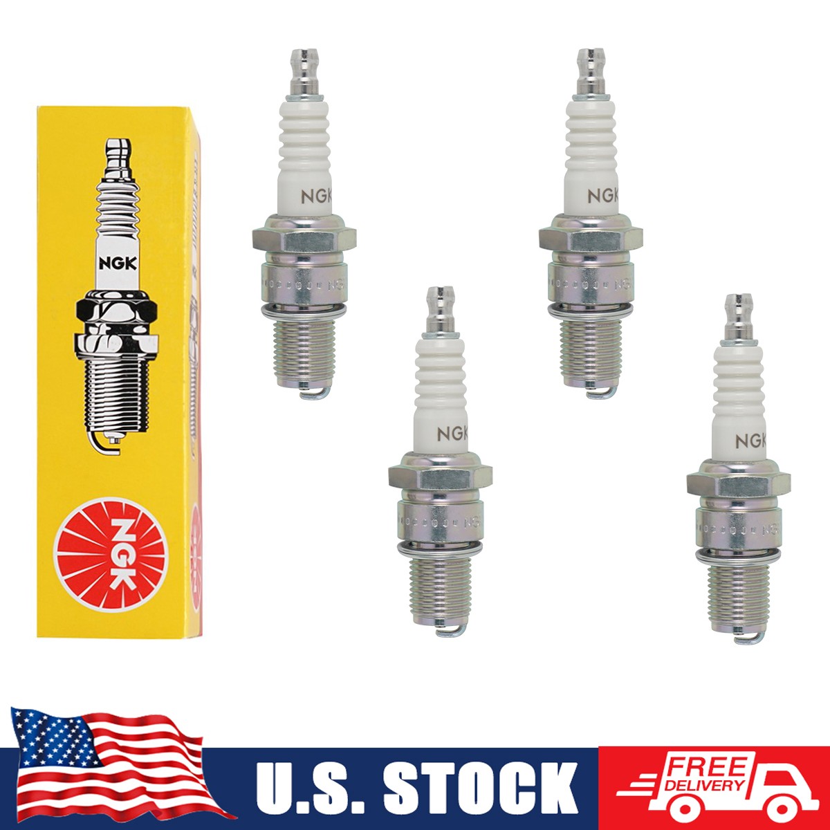 NGK Spark Plug B8ES 2411 Fits Kawasaki KX250 2003-2004