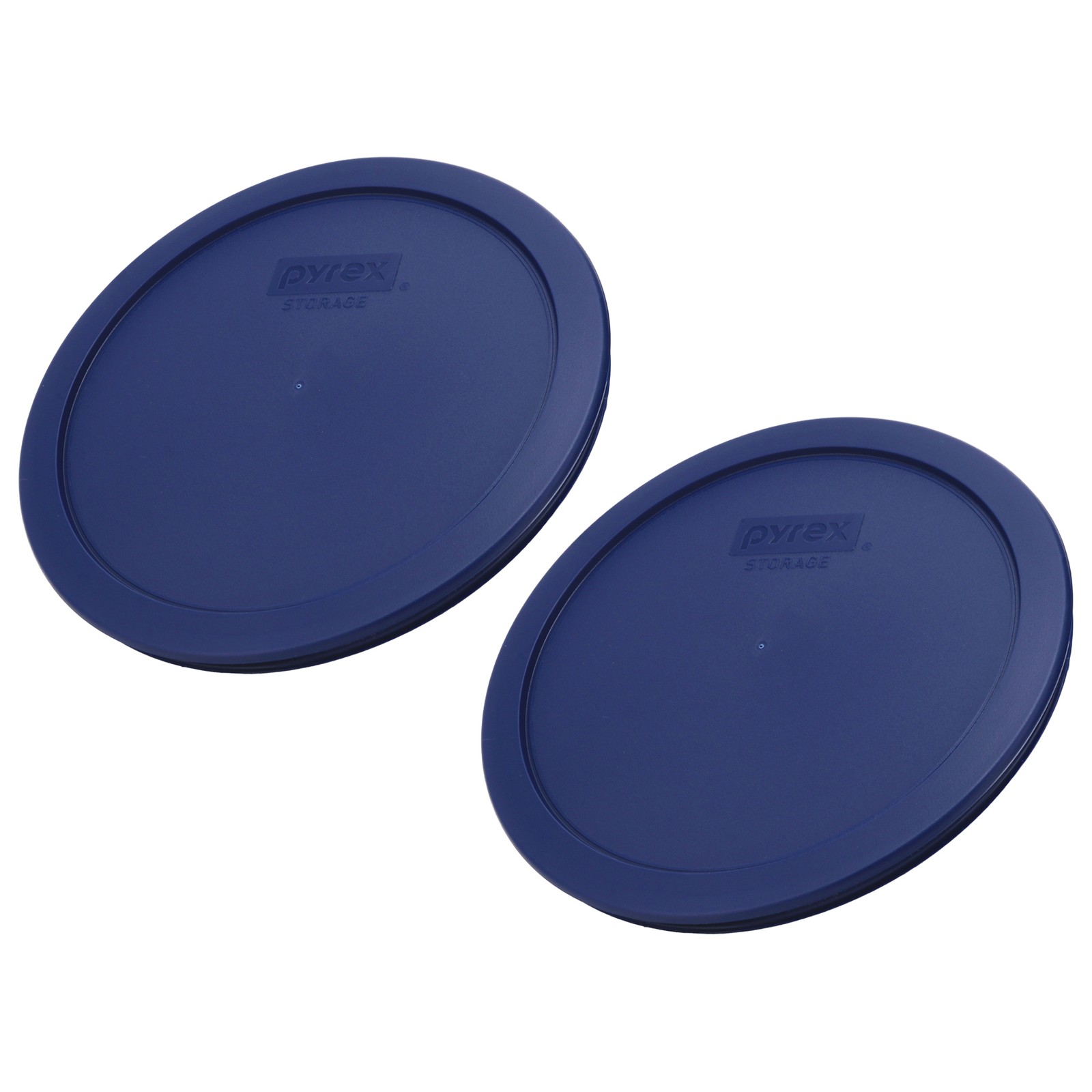 Pyrex 7402-PC 6/7-Cup Blue Lid for 7402 & 7203 Bowls (2-Pack)
