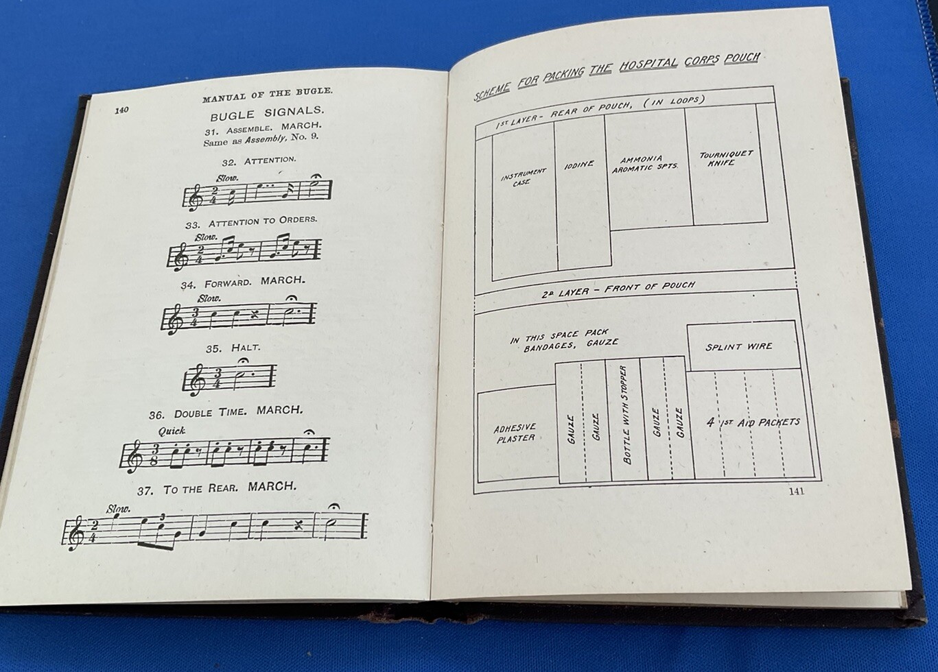 1917 DRILL REGULATION & SERVICE MANUAL FOR SANITARY TROOPS WWI