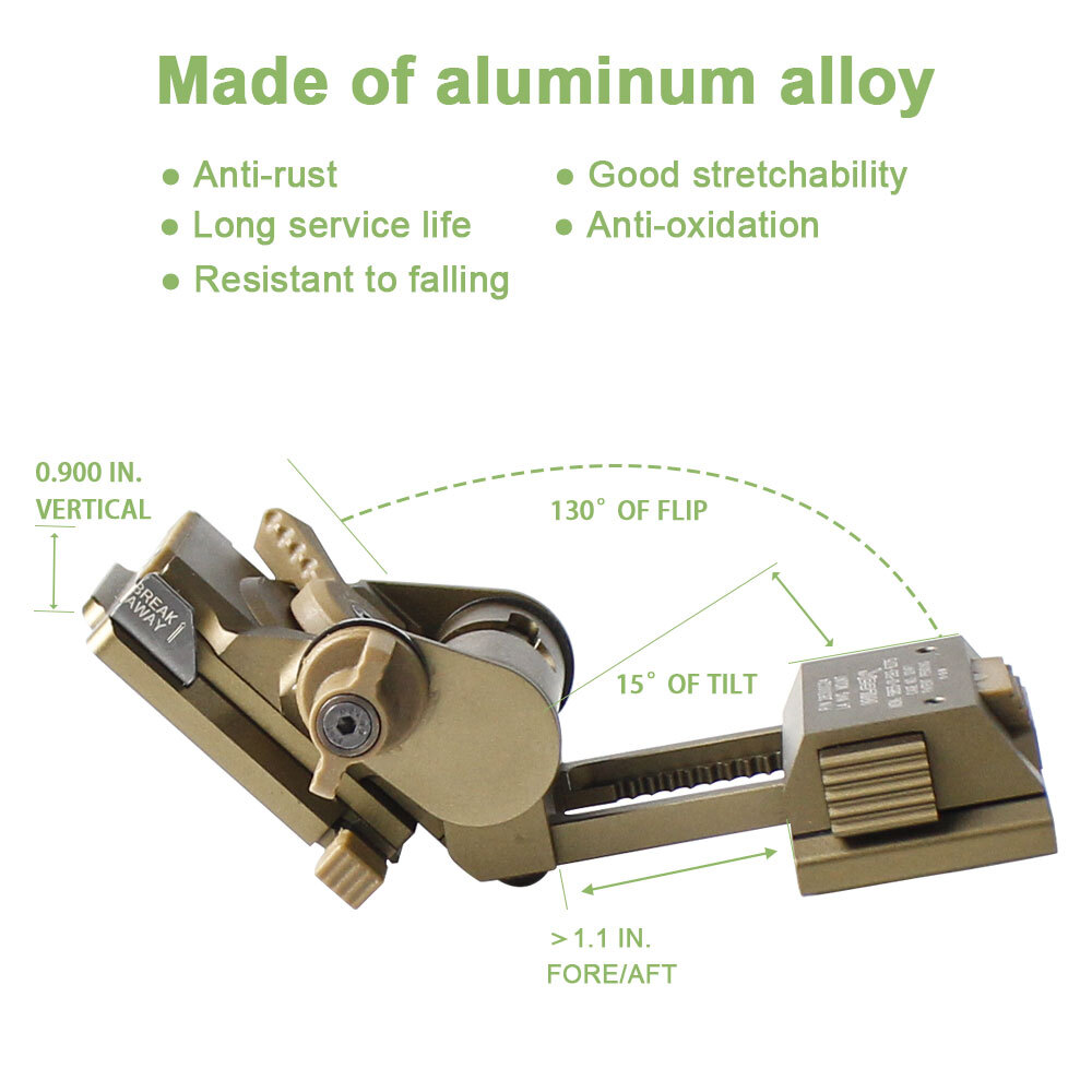 SOTAC L4G24 Helmet Mount Tactical NVG Night Vision L4G24 Mount Breakaway Base US