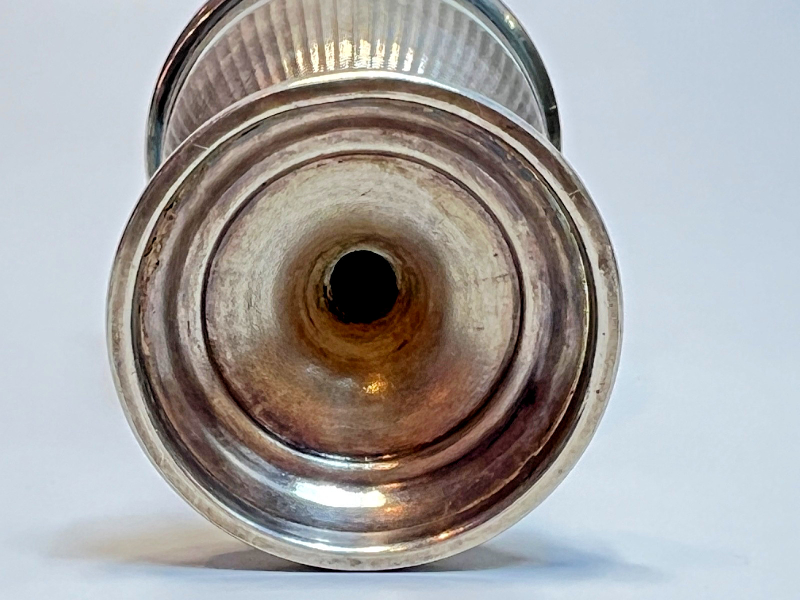 19c.Victorian French Silver Cup Skull Memento Mori Medicine Drug Poison Goblet