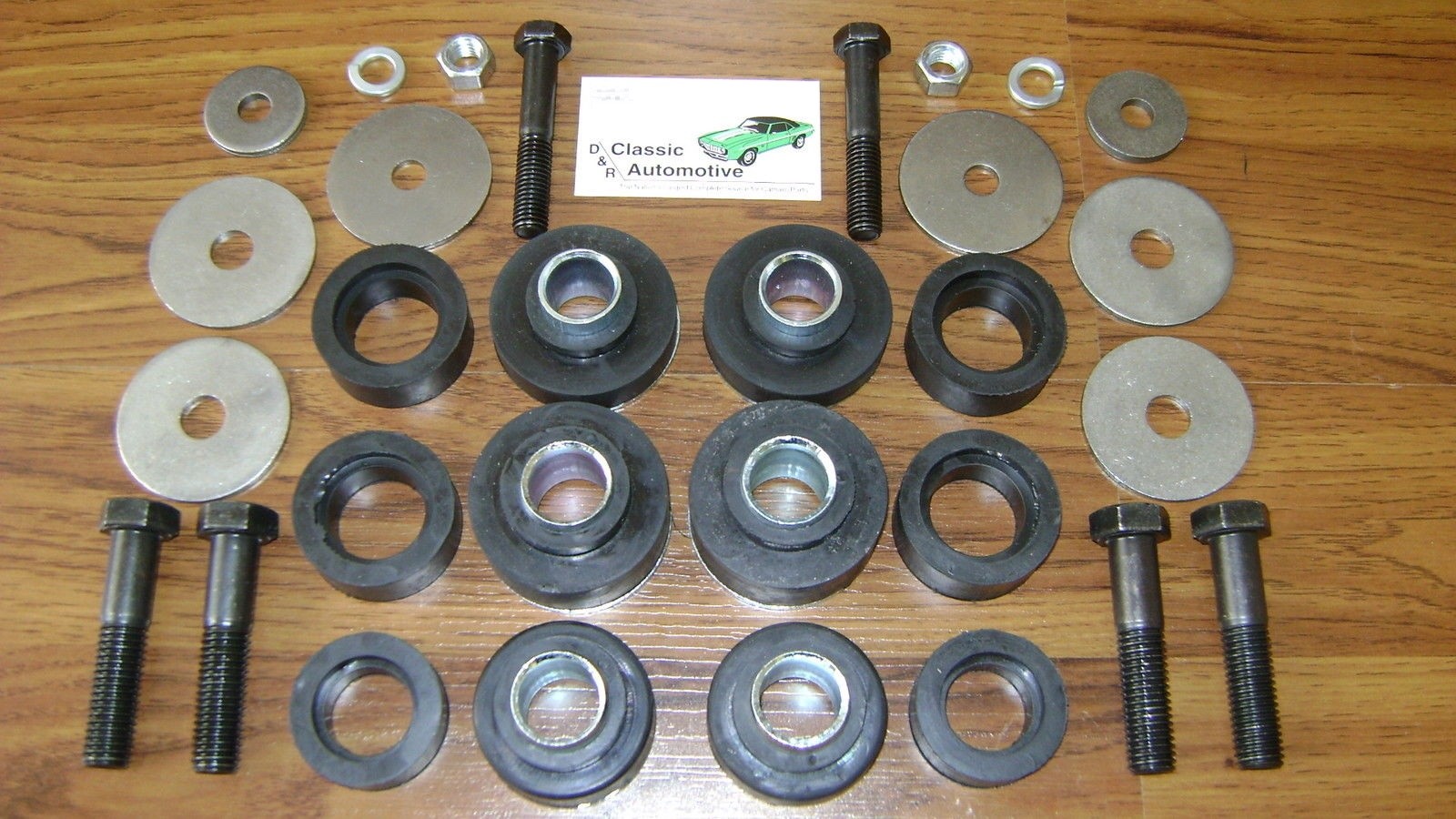 Subframe Body Mount Bushing Kit with Hardware Bushings sub frame bolts washers