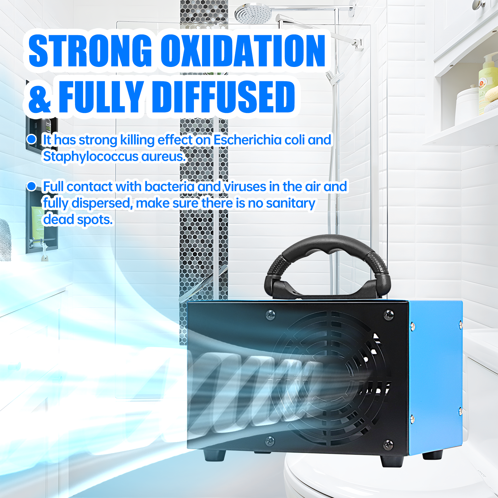 100V Air Purifier 40000mg/h Ozone Generator Machine Odor Ionizer Ozonator Timer