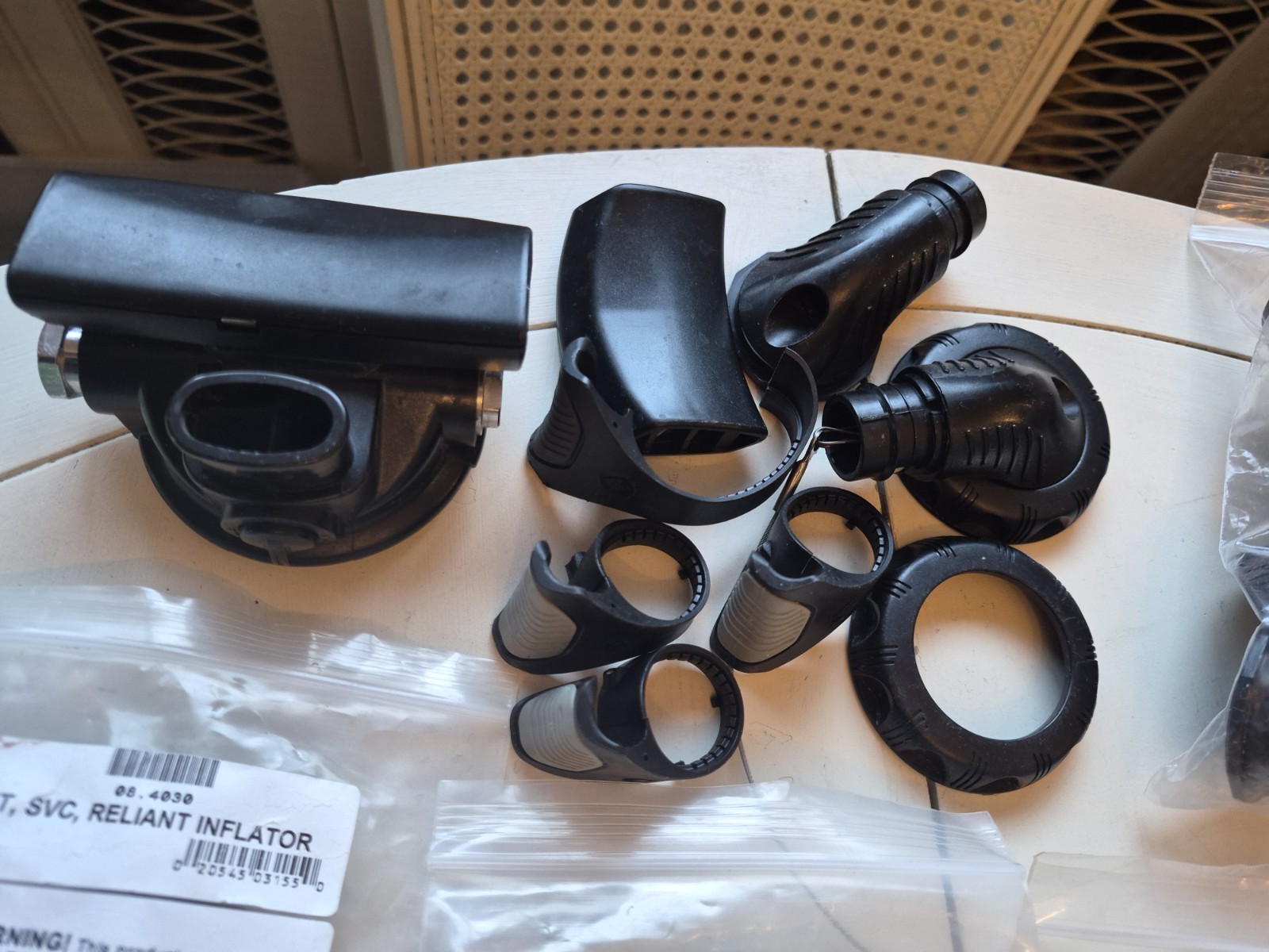 Huge Lot of Scuba Diving Equipment - Mares, Oceanic, Atomic, Apollo & More! Read