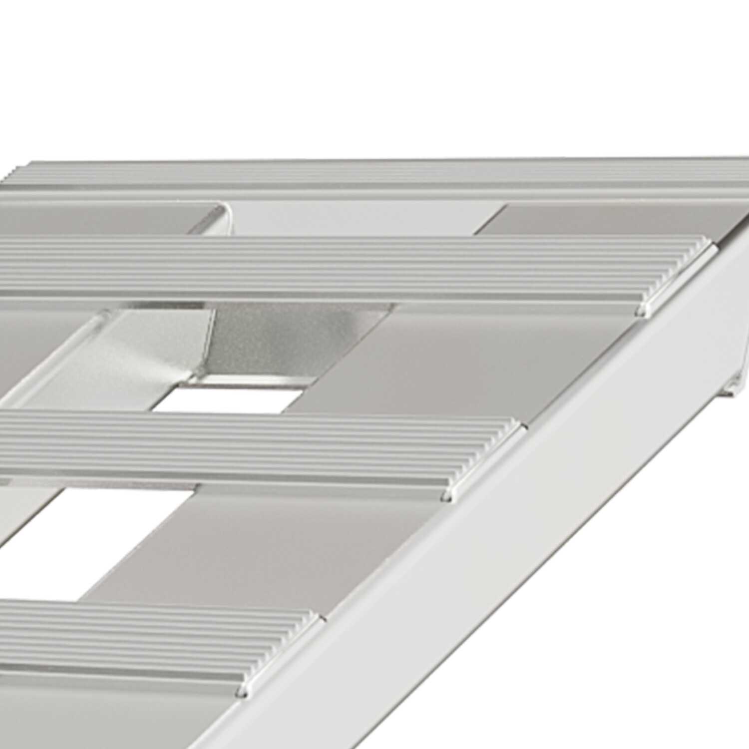 72" X 15" Aluminum Hook Ramps 8500Lbs Car Trailer Truck 1 Pair Ramps Hook End