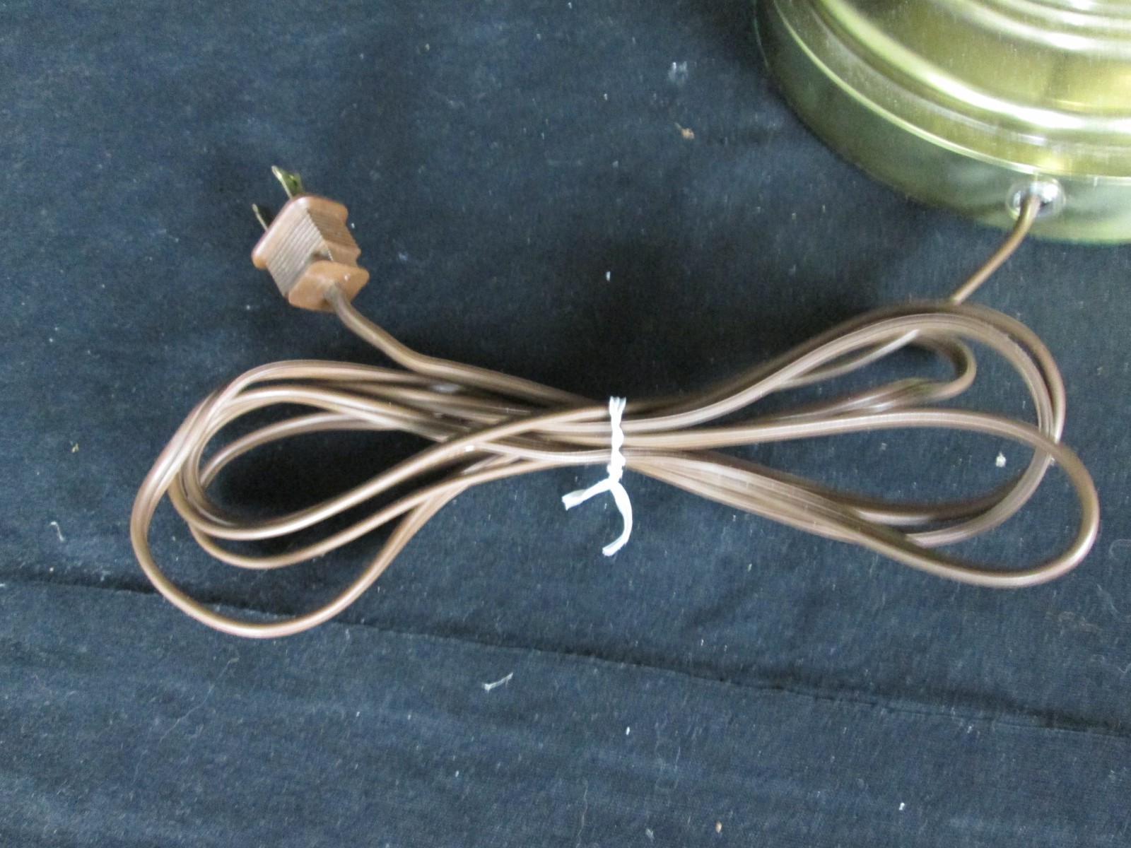 Vintage 29 1/2" Stiffel Heavy Brass Hollywood Regency URN 3-Way Table Lamp