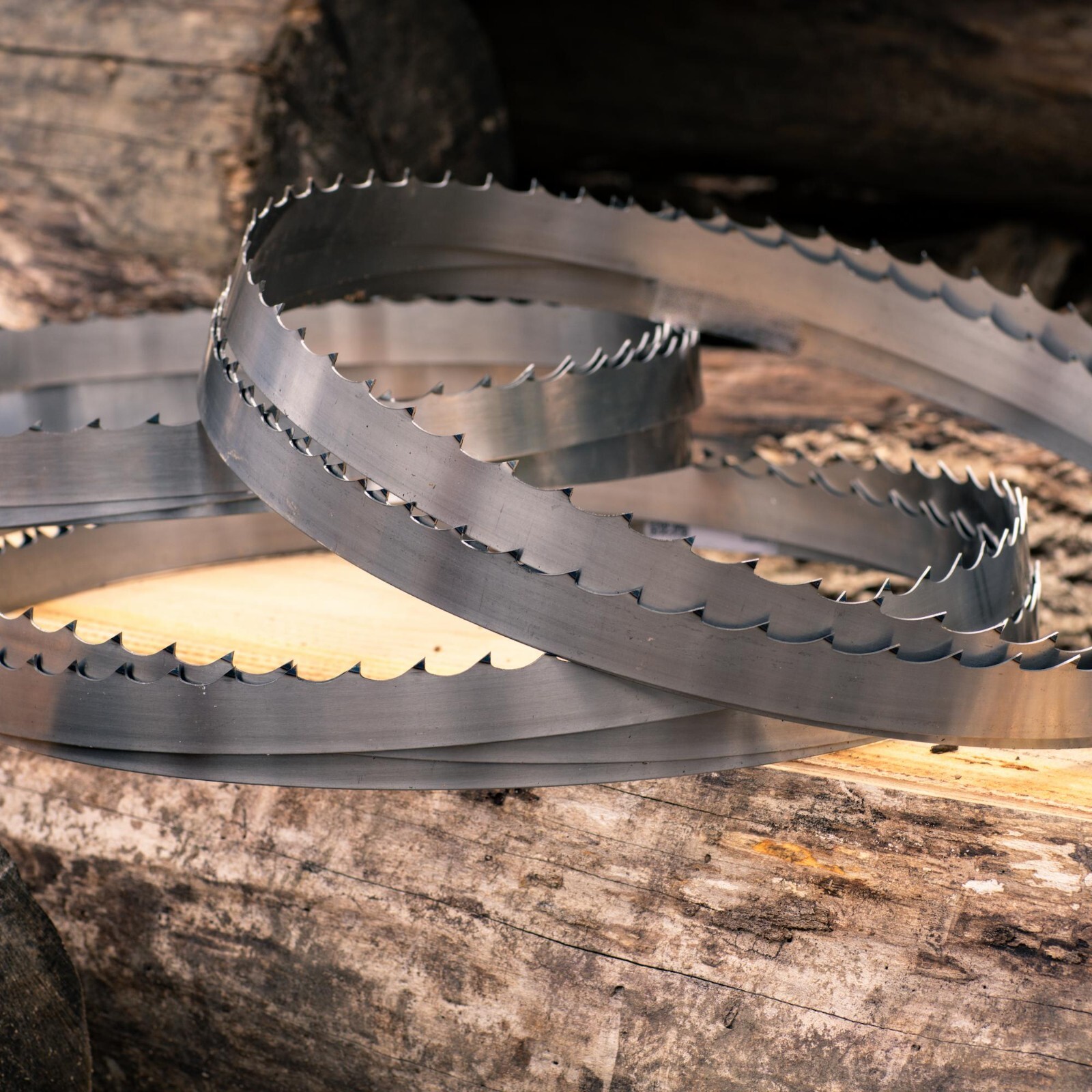 NEW Wood-Mizer 126" DoubleHard Sawmill Bandsaw Blades for LX30 Sawmills - 5 Pack