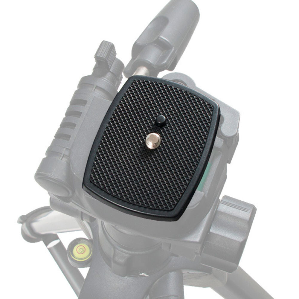 2pcs Quick Release Plate For SLR DSLR Digital Camera Tripod Screw Adapter Mount