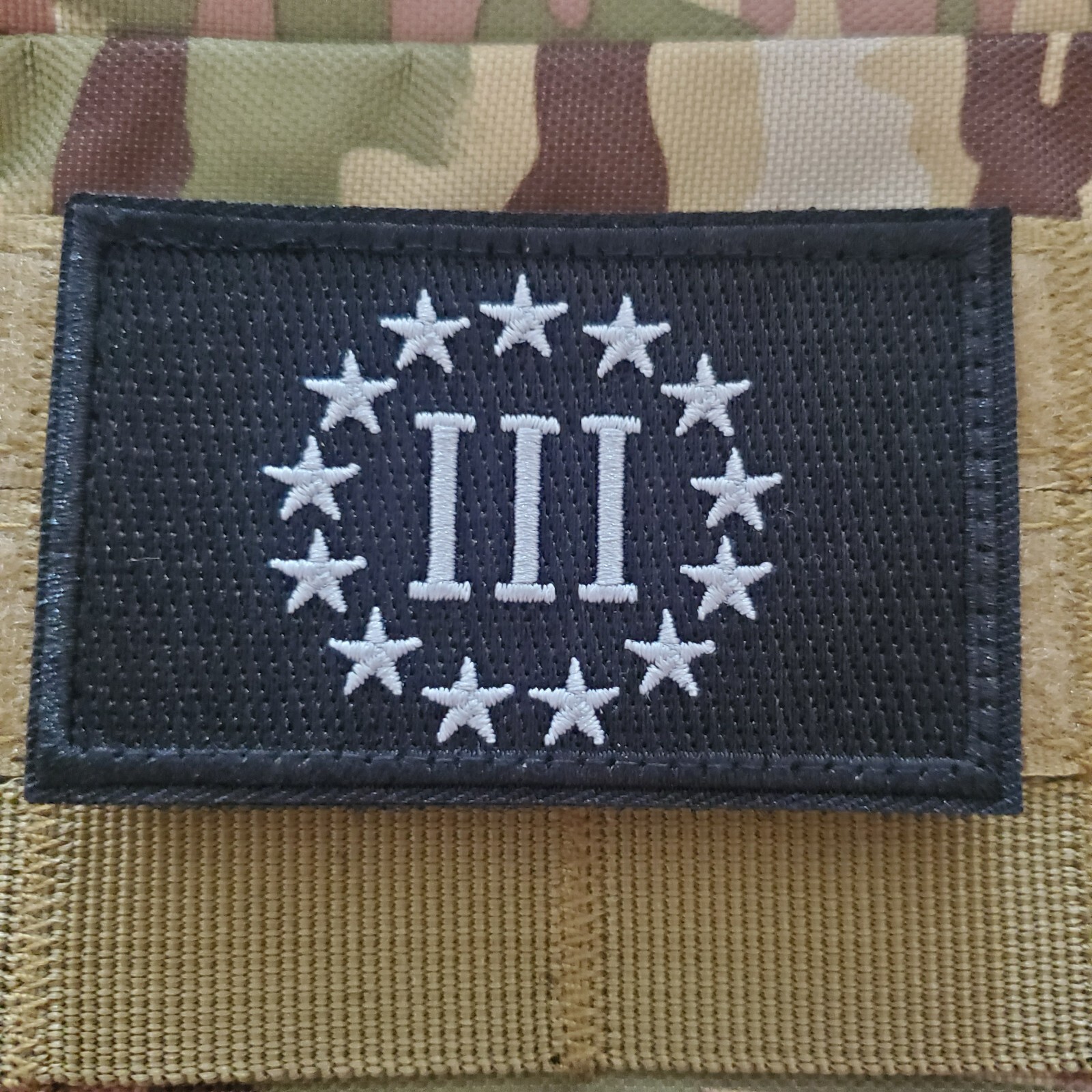 111 PERCENT Tactical Morale Patch Hook and Loop