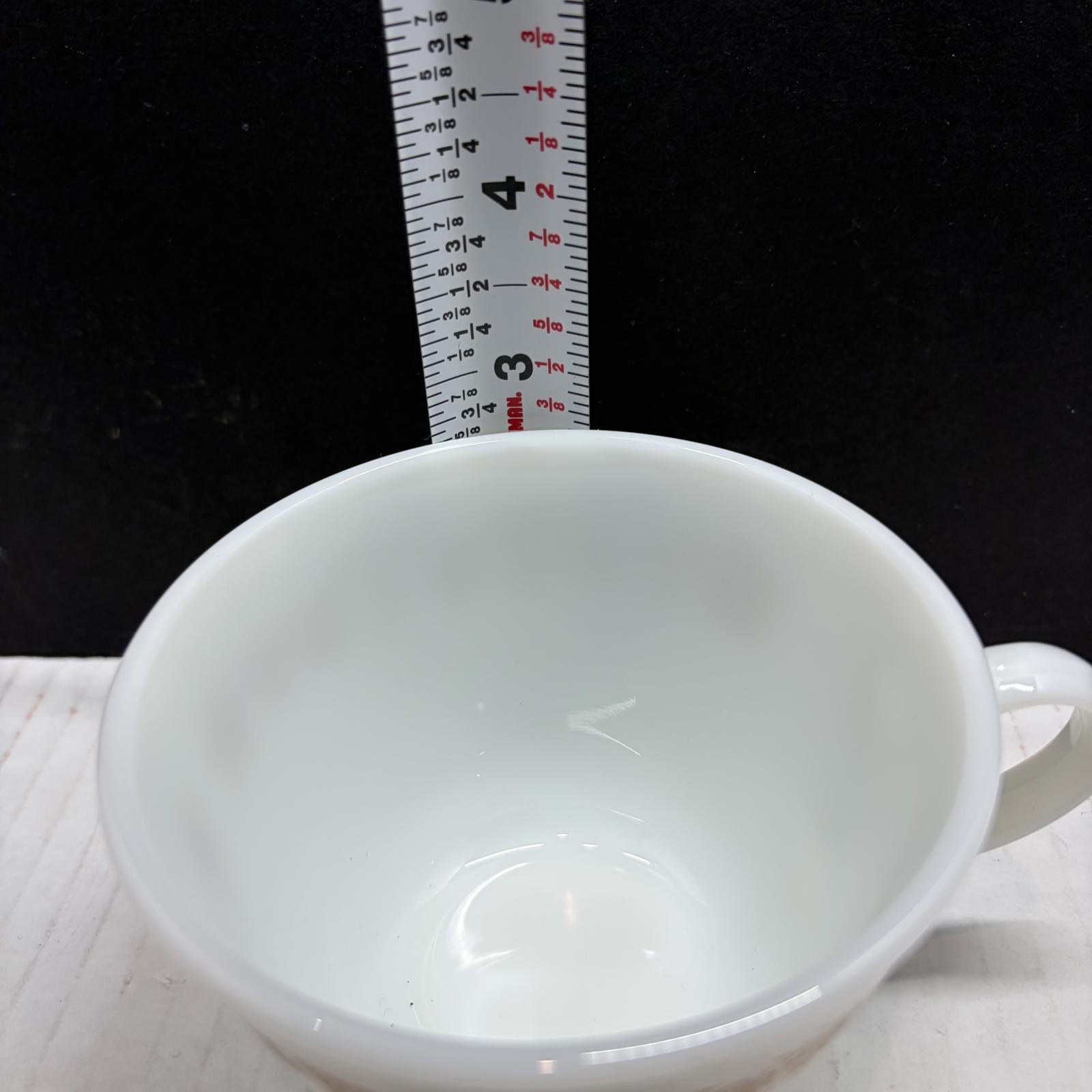 Set of 3 Vintage Corning Pyrex Butterfly Gold milk glass coffee cups