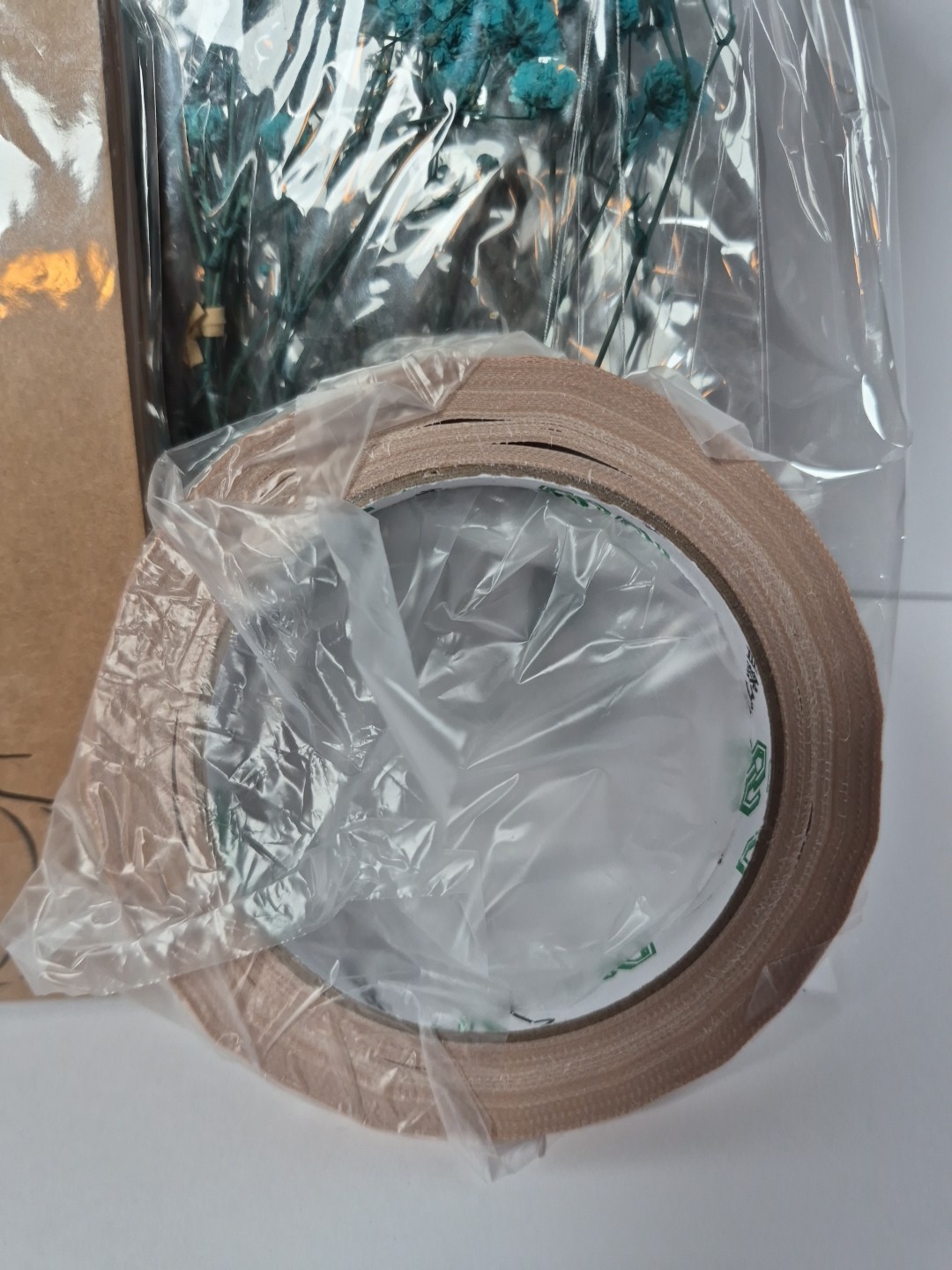 41pcs Mini Dried Baby Breath Flowers With Cards For Baby Shower Or Special...