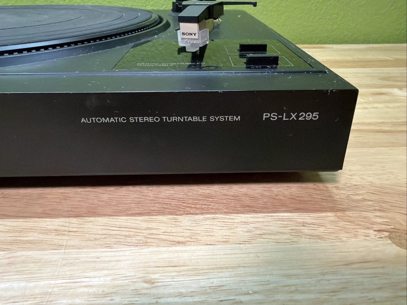Sony Automatic Stereo Turntable System Ps-LX295 Untested