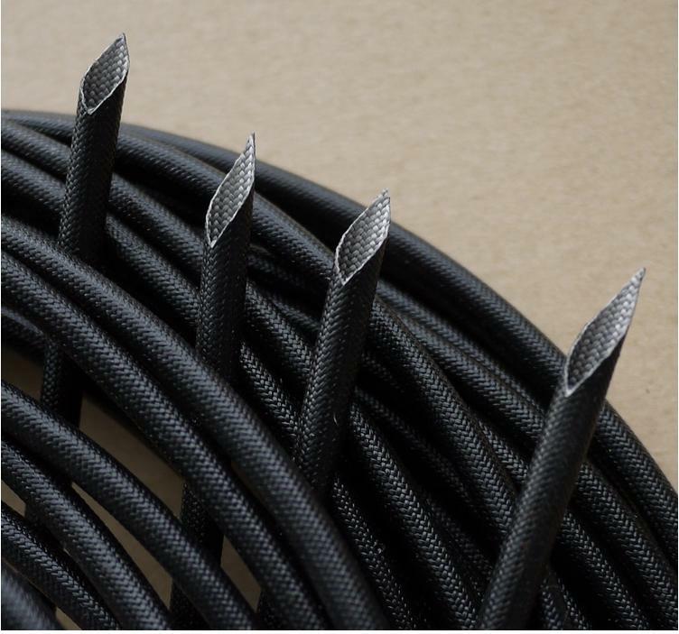 Fiberglass Silicone Heat Shield Wire Sleeving Electric Wire Wrap Insulation Lot