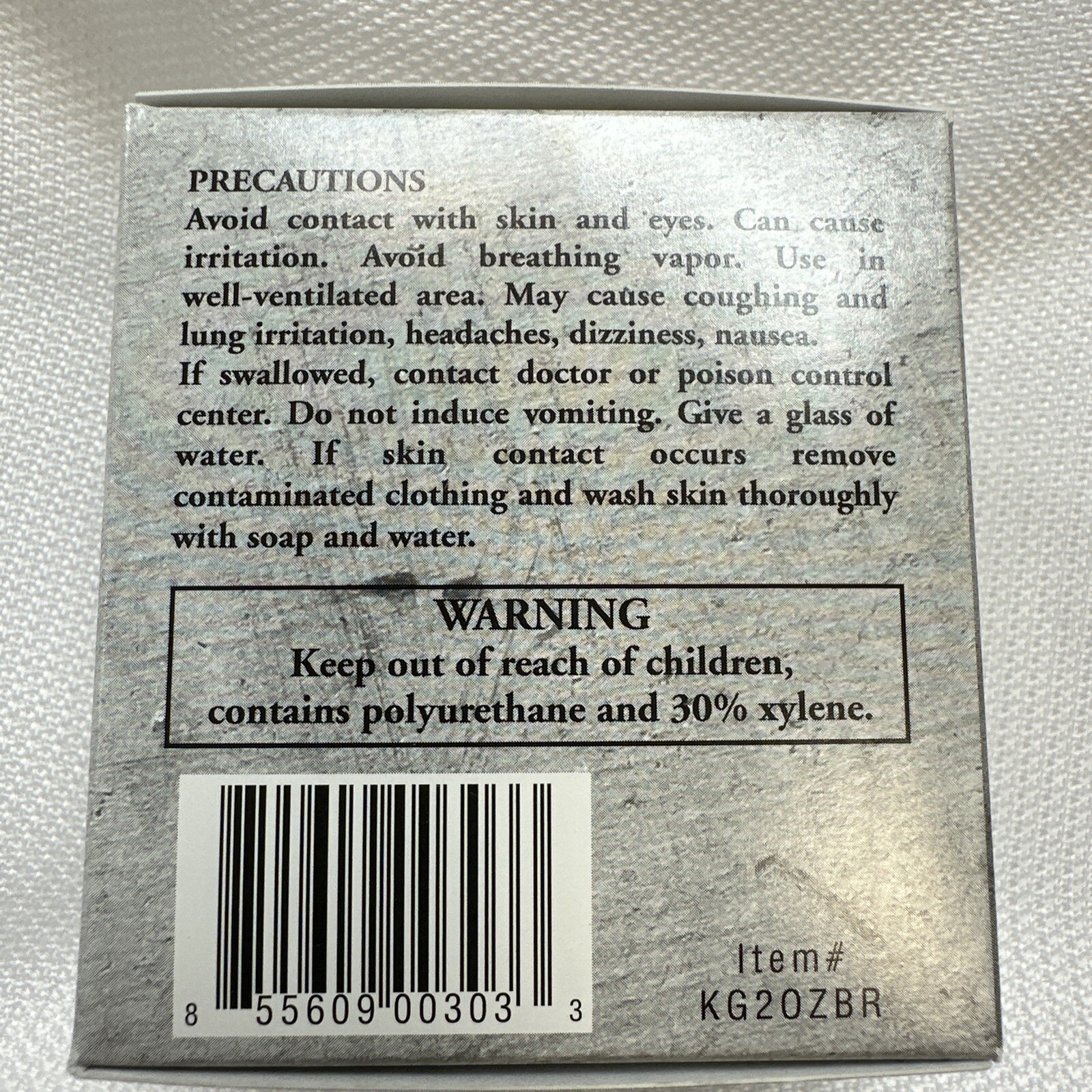 KG'S BOOT GUARD Leather Vinyl Brush-ON Toe Shoe Protector 2oz - BROWN