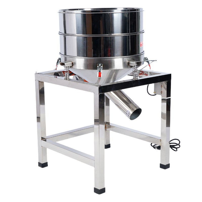 Commercial 19.6" Vibrating Sieve Machine 40&100 Mesh Electric Sifter Screening