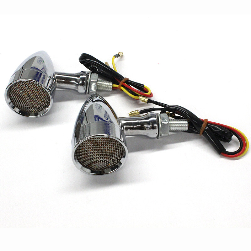 4X LED Turn Signals Blinker Light For Kawasaki Vulcan VN 2000 1700 1500 900 800