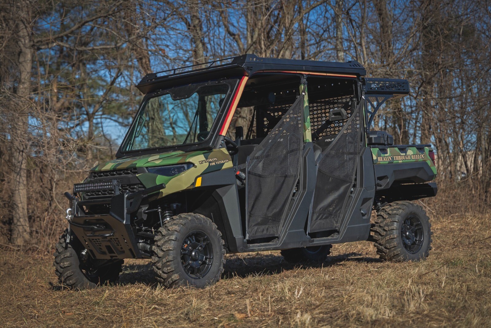 Rough Country Electric Tilt Windshield | Glass | Polaris Ranger XP 1000