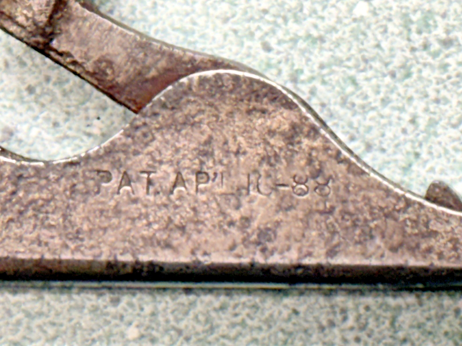 Stanley No 96 Blind Nailer w/ chisel gauge RARE tool