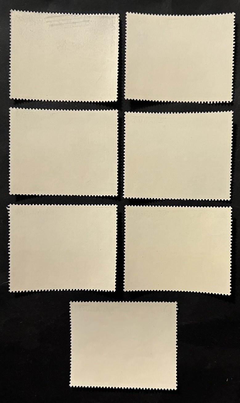 Travelstamps: Paraguay Stamps Mi 2254-2260 - Antique Train Engines - Mint MNH OG