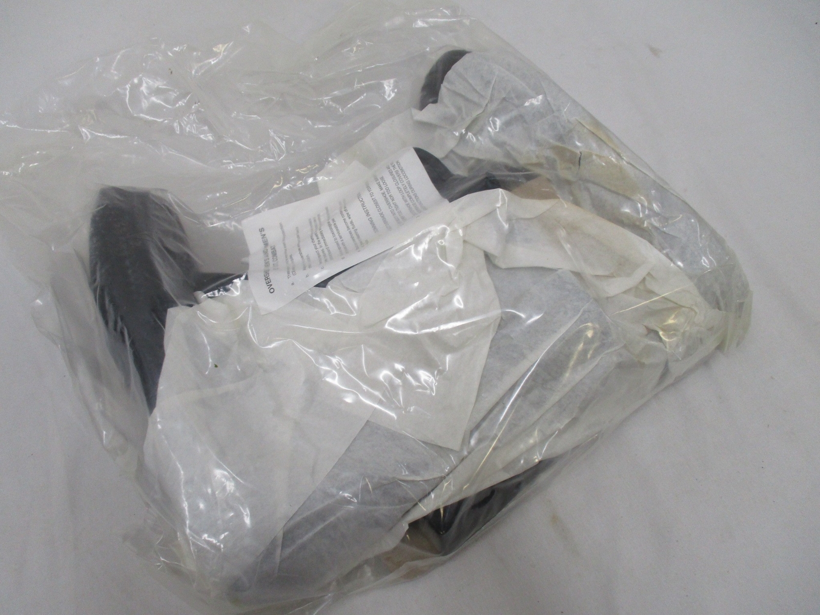 NIB USGI RUBBER OVERBOOTS MILITARY WET WEATHER OIL BOOT COVERS SLIP-ON SIZE: 8